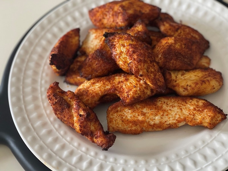 Air Fryer Blackened Chicken Macro Friendly Recipe Ninja Foodi
